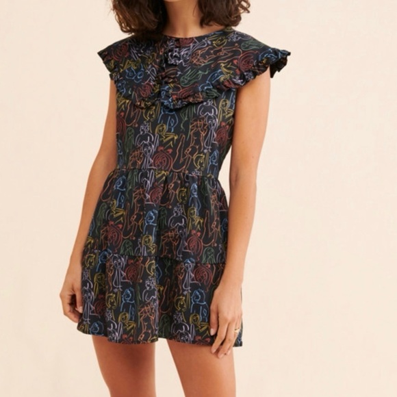 Prismatic Bodies Mini Dress - Picture 1 of 6